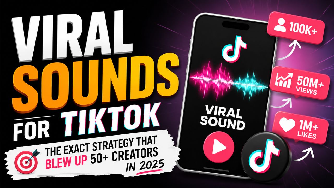 Viral Sounds for TikTok: The Exact Strategy That Blew Up 50+ Creators in 2025